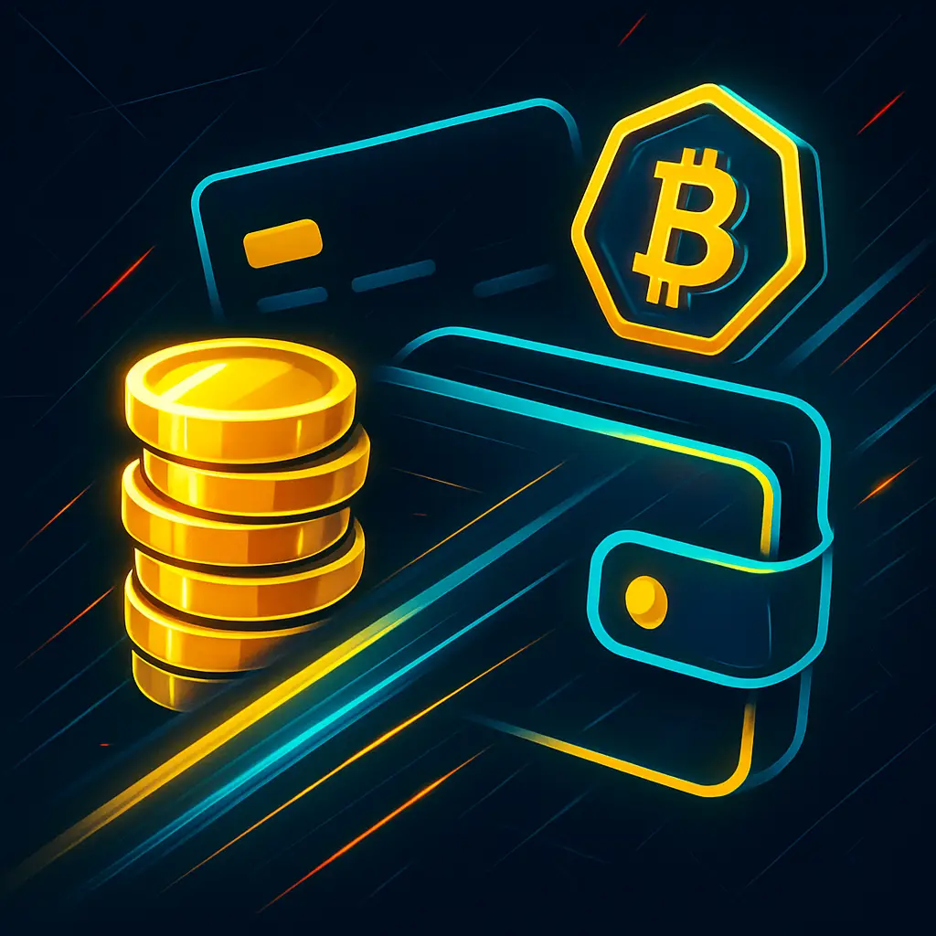 PlayBaze Einzahlung und Auszahlung in CHF – Goldmünzen, Karte und Krypto-Coin